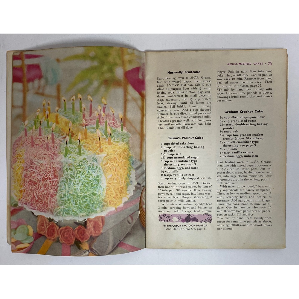 Set of 3‎ Good Housekeeping & Randall's Cookbook One dish recipes Cake baking - Picture 9 of 11